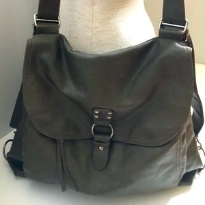 Cute faux leather convertible backpack